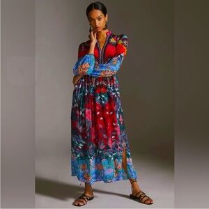 Bhanuni by Jyoti Patterned Maxi from Anthropologie, size 12